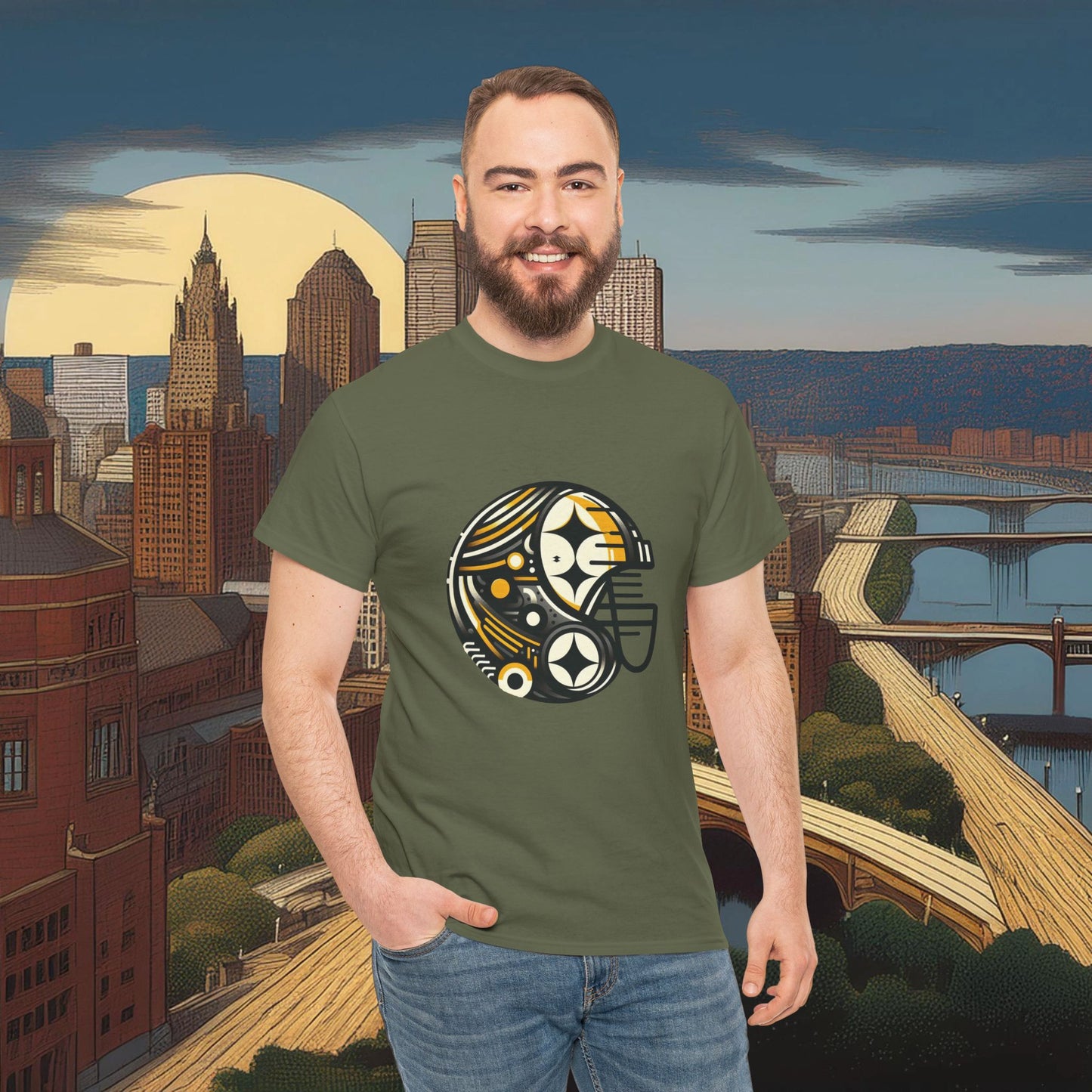 Pittsburgh Football Crest Tee