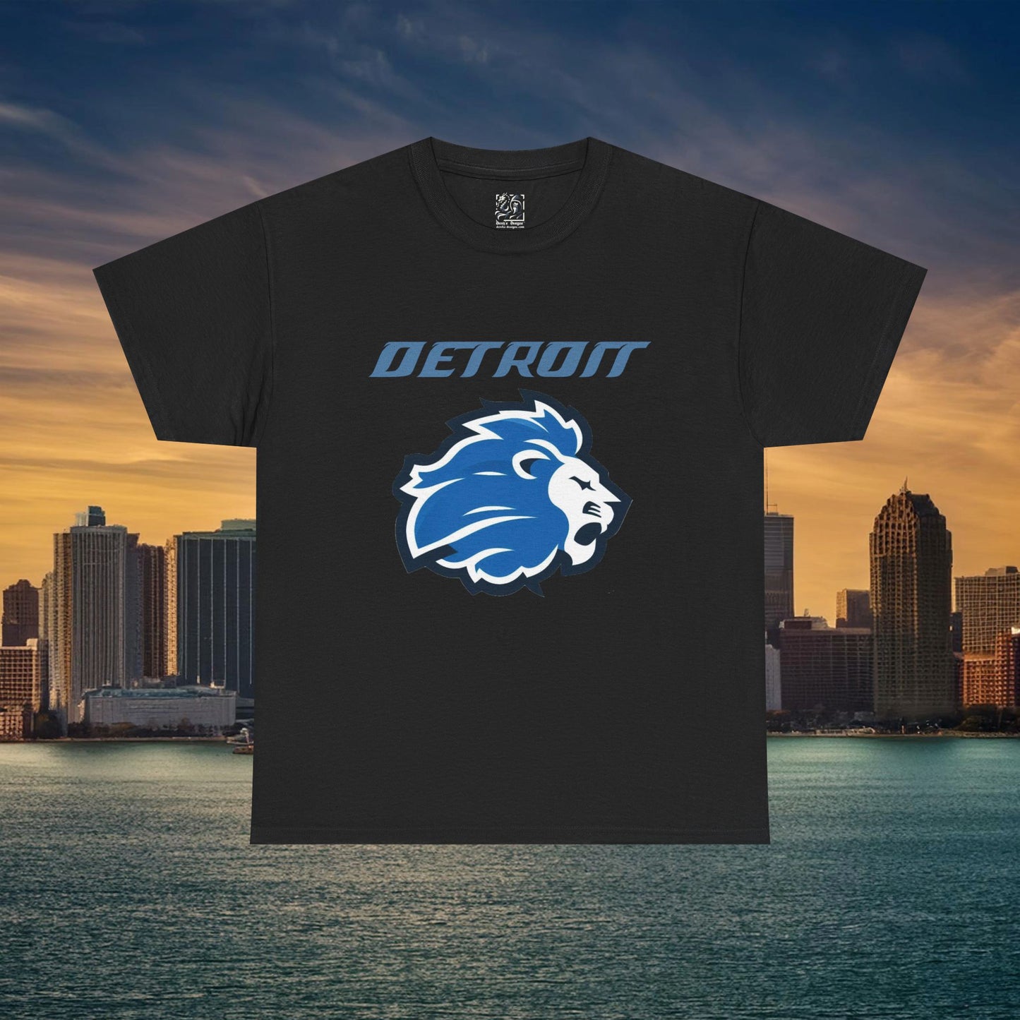Detroit Football Logo Tee
