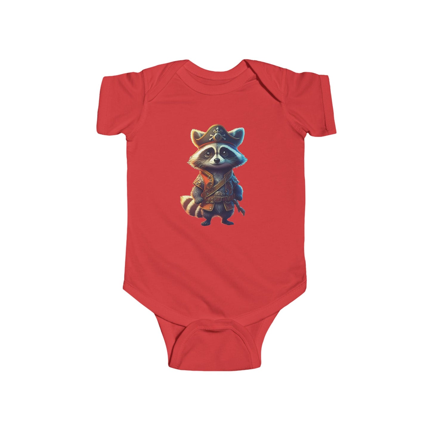 Raccoon Pirate Infant Bodysuit