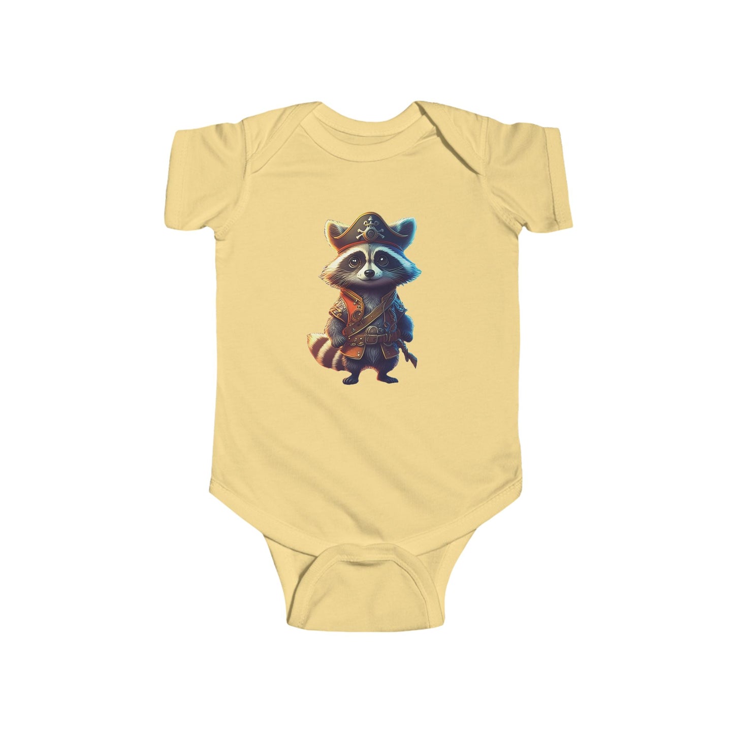 Raccoon Pirate Infant Bodysuit