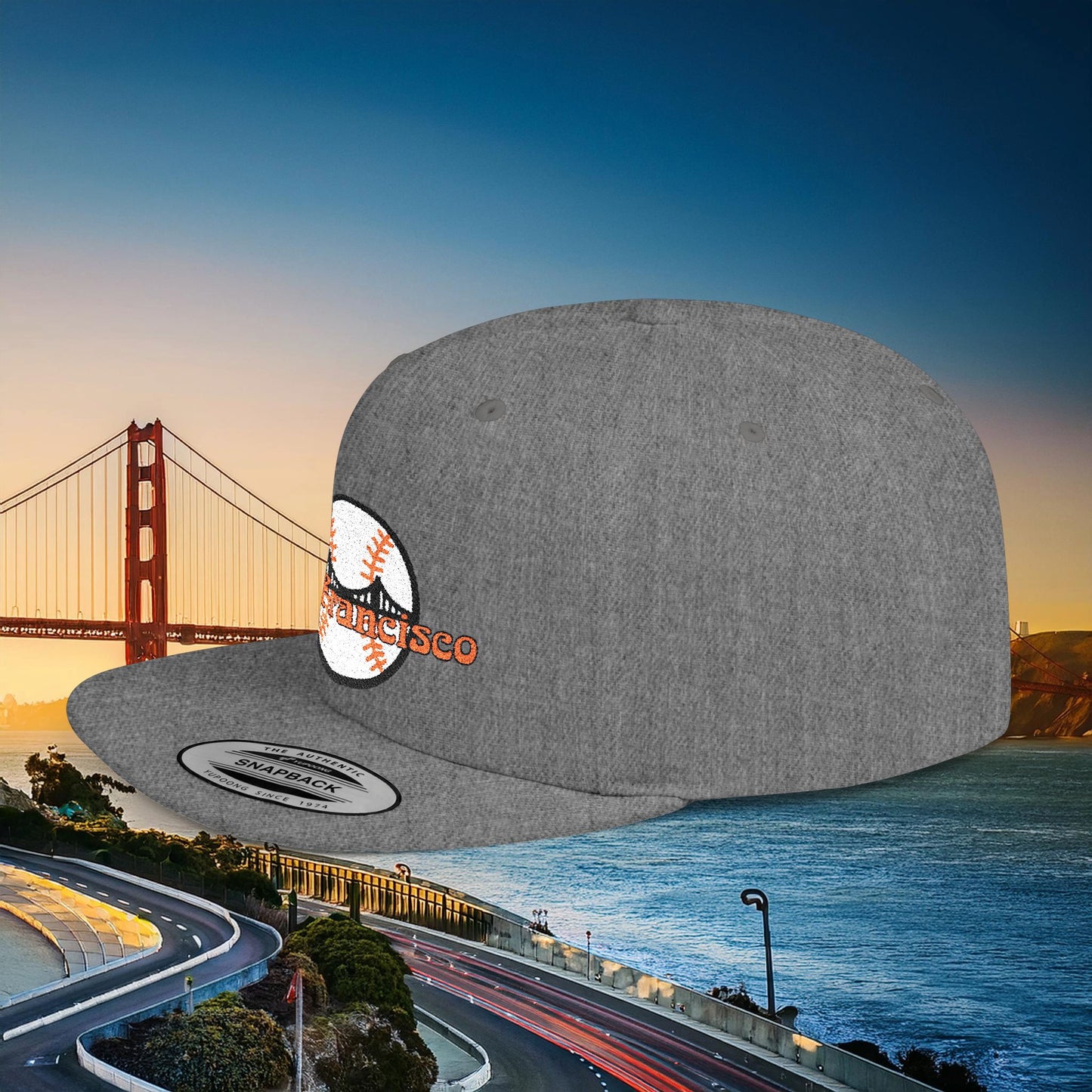 San Francisco Baseball Flat Bill Snapback