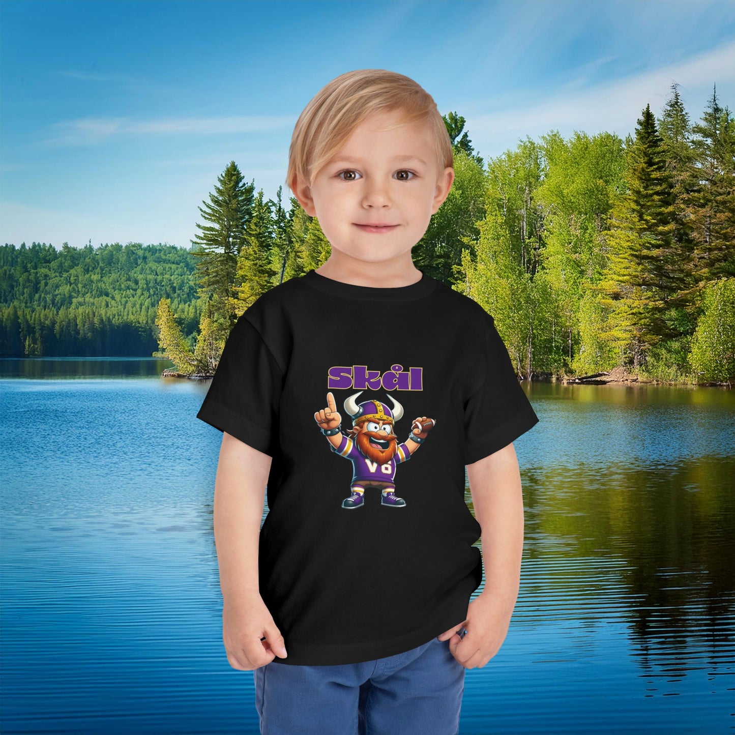 Minnesota Football Skol Toddler Tee