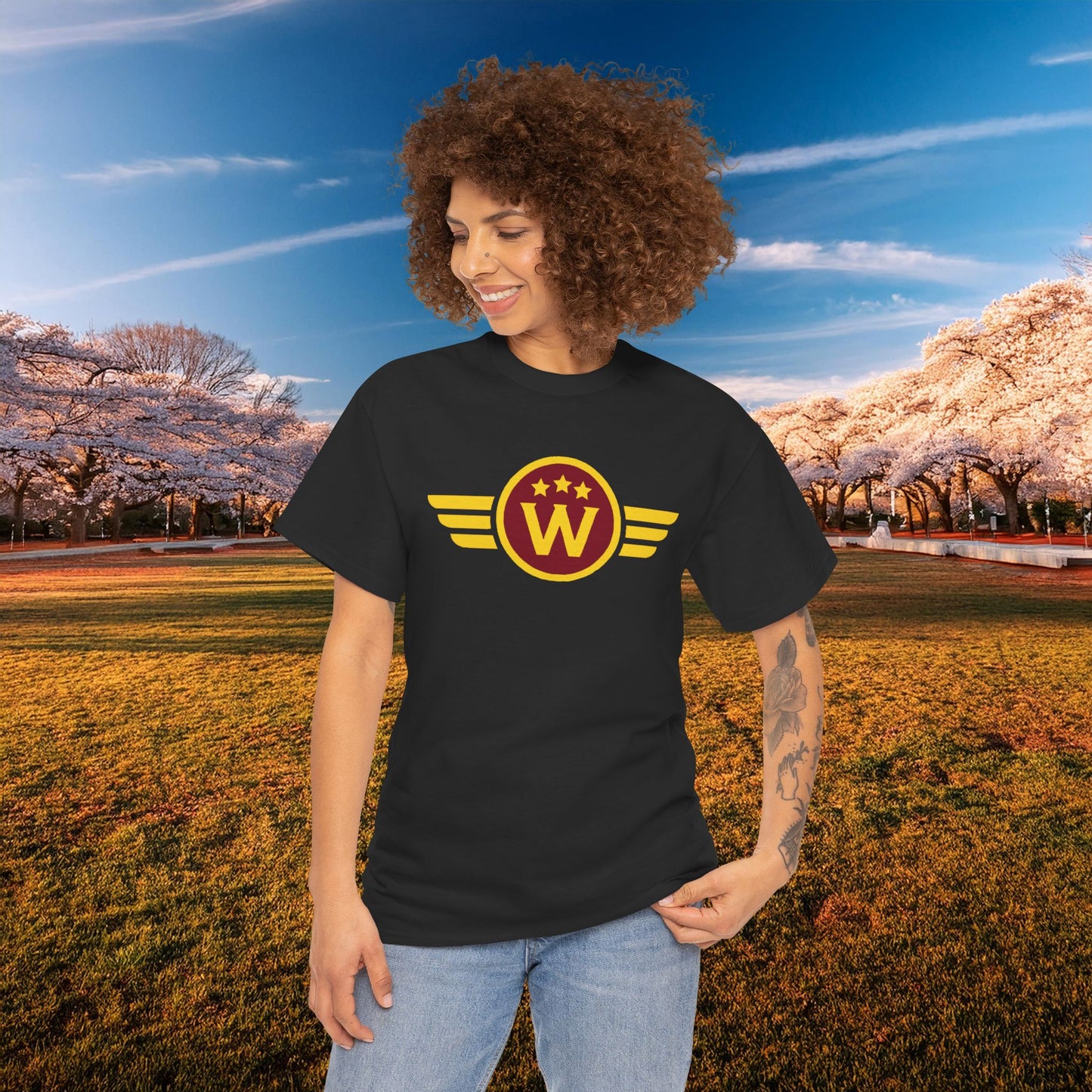 Washington DC Football Logo Tee