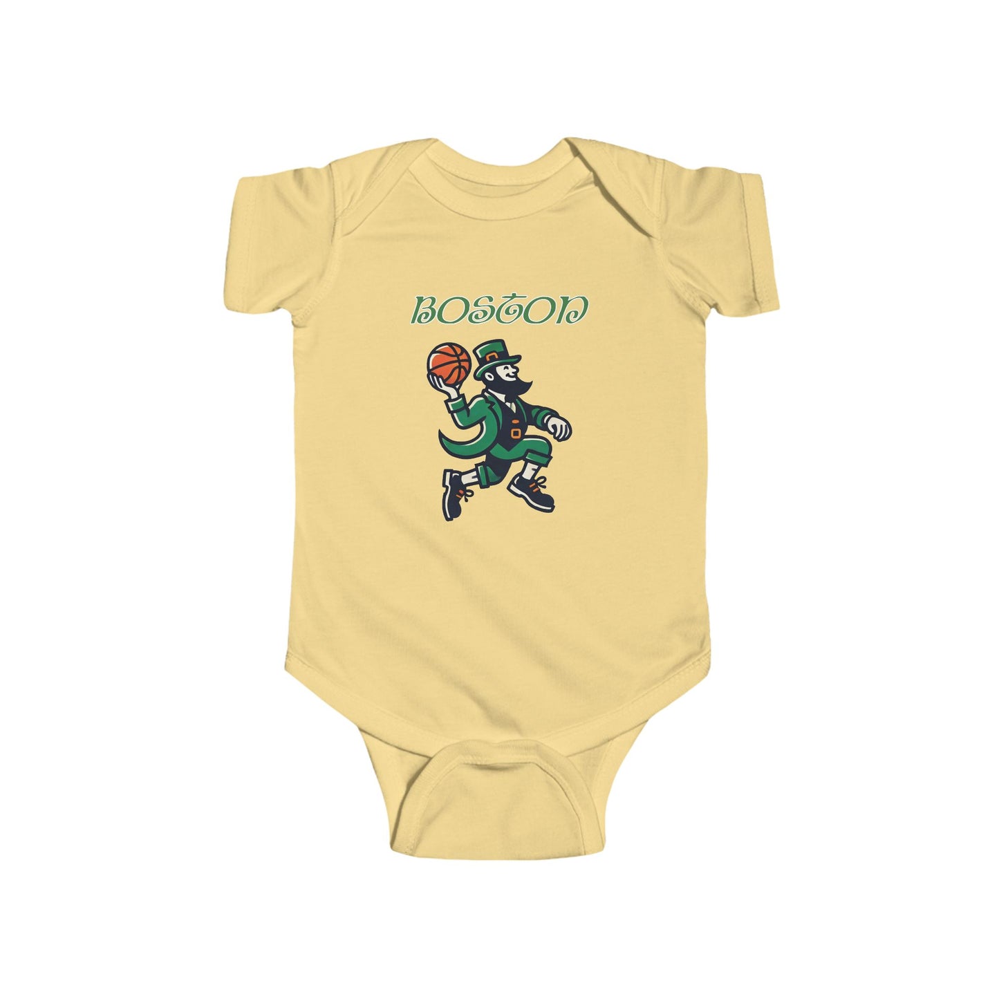 Boston Basketball Logo Infant Bodysuit