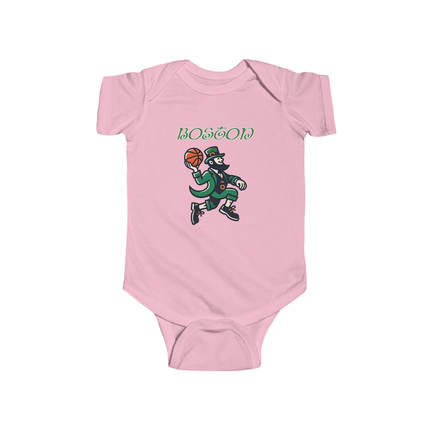 Boston Basketball Logo Infant Bodysuit