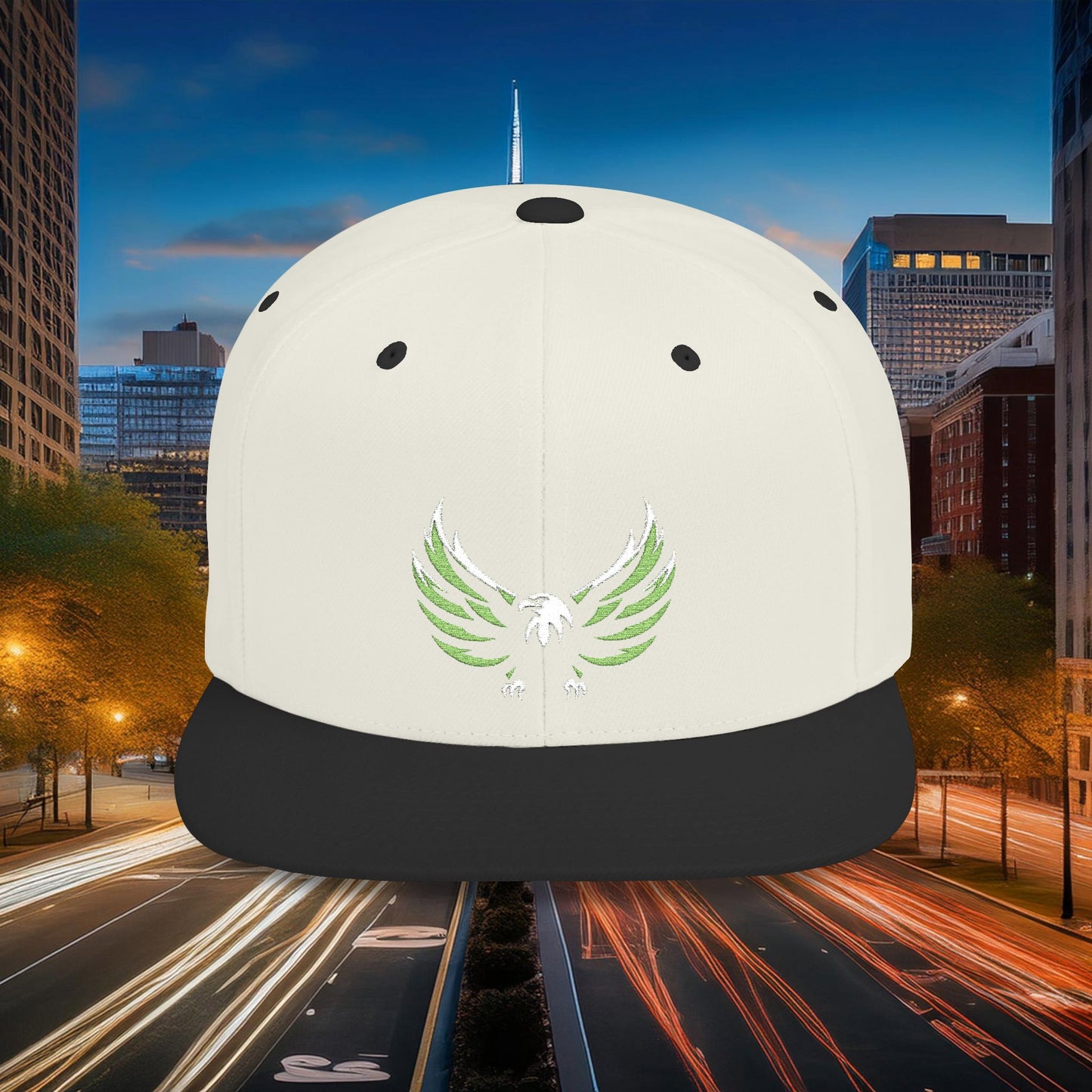 Philadelphia Eagles Logo Flat Bill Snapback