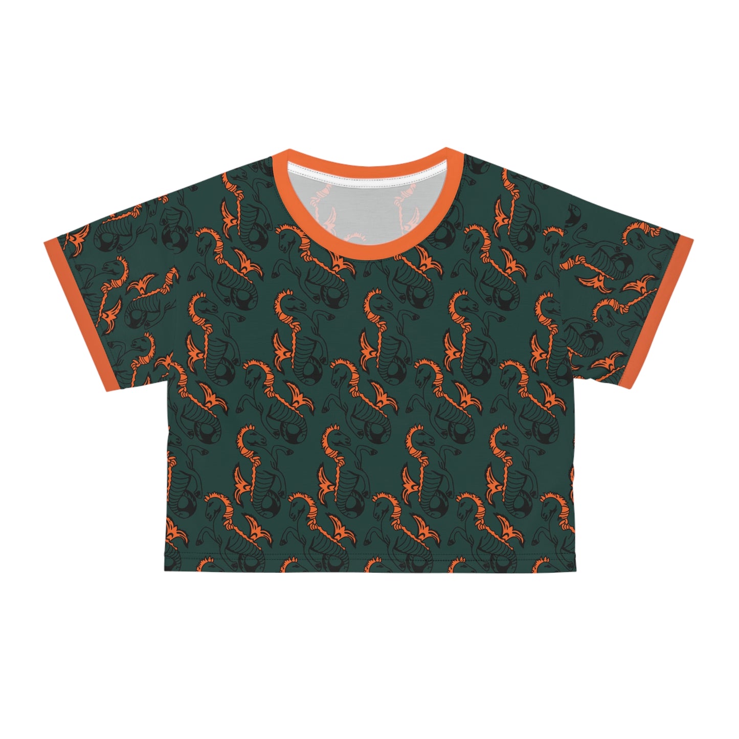 Newcastle Seahorse Crop Tee
