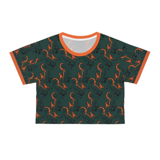 Newcastle Seahorse Crop Tee