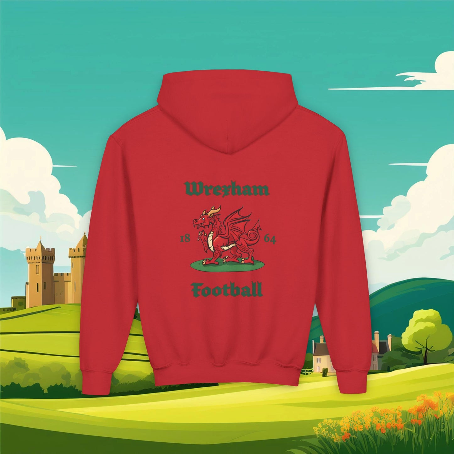 Wrexham Football Youth Hoodie