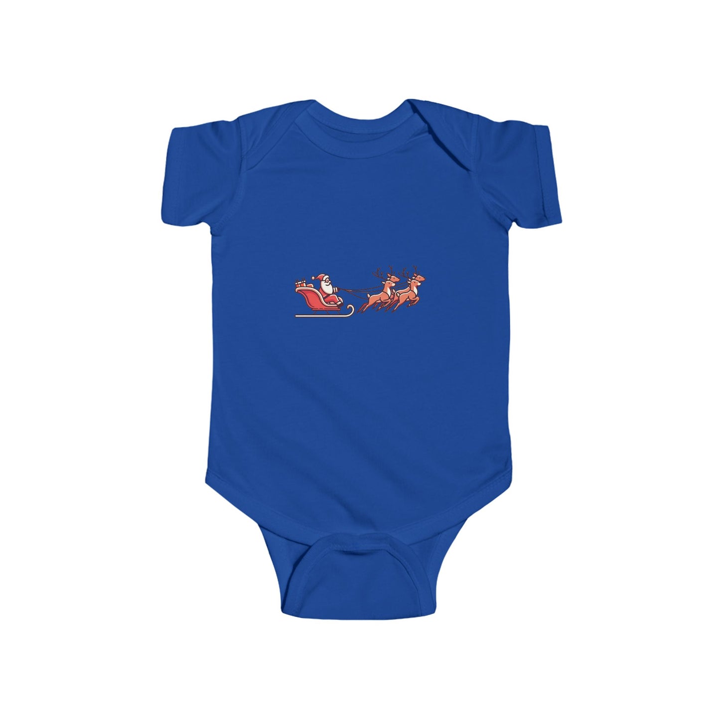 Santa's Sleigh Infant Bodysuit