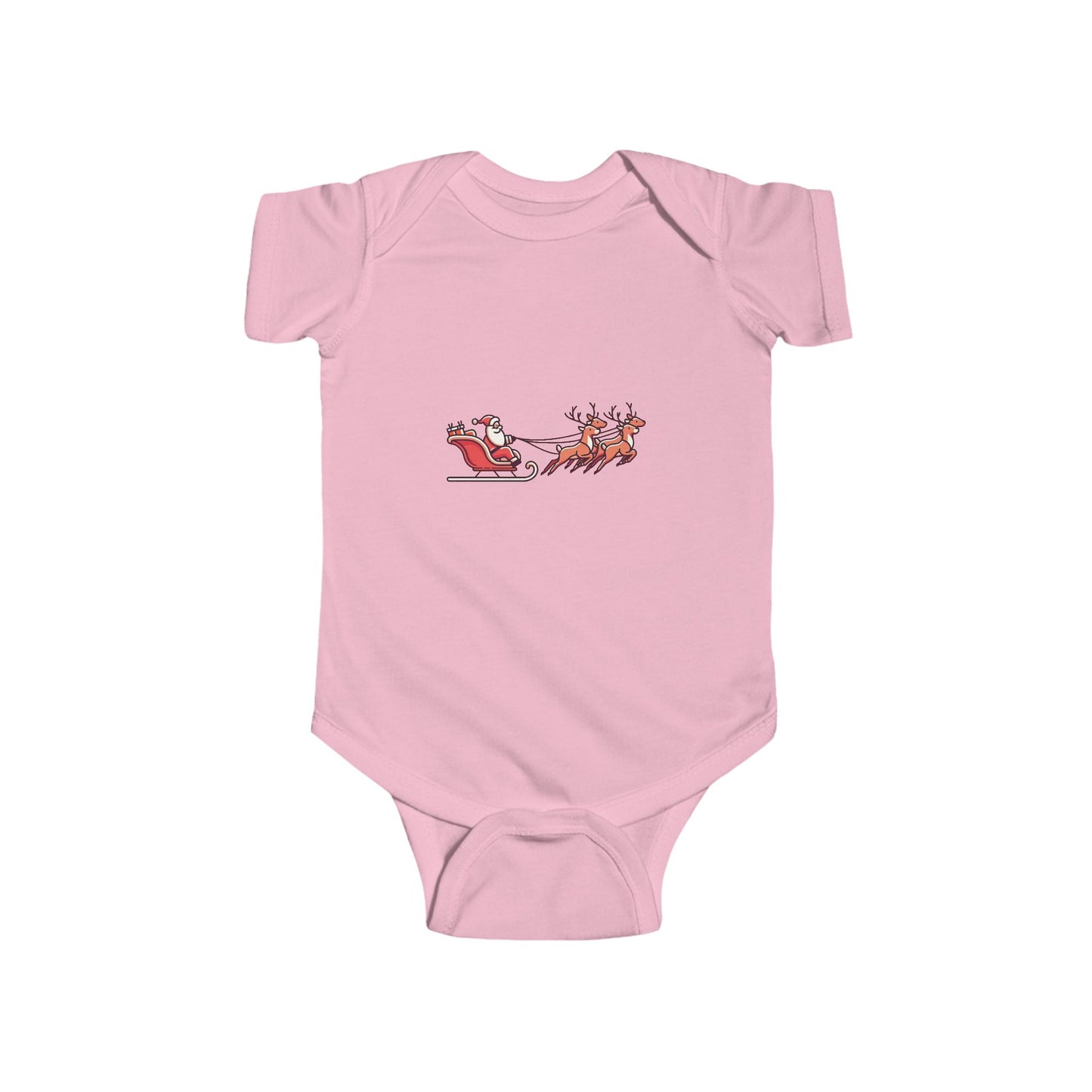 Santa's Sleigh Infant Bodysuit