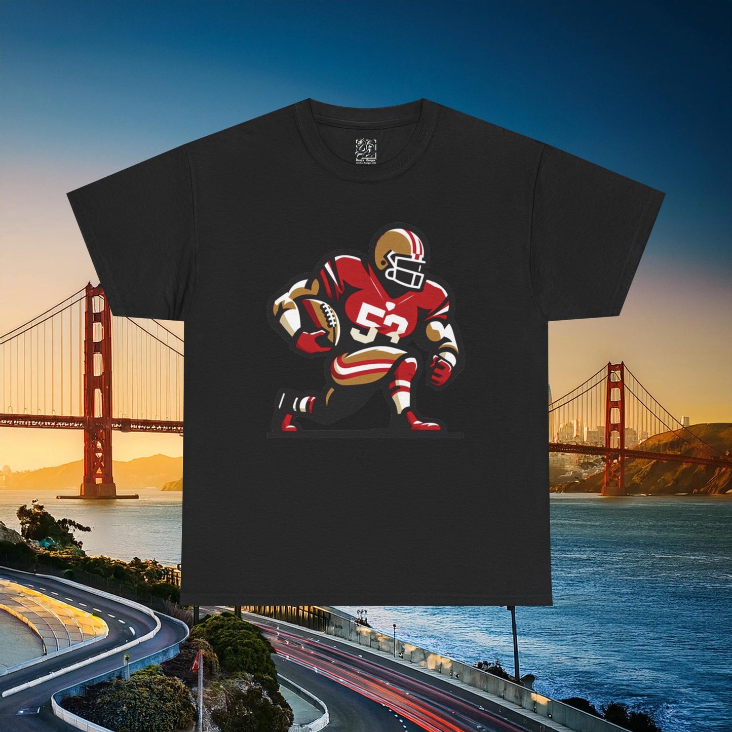 San Francisco Football Player Tee