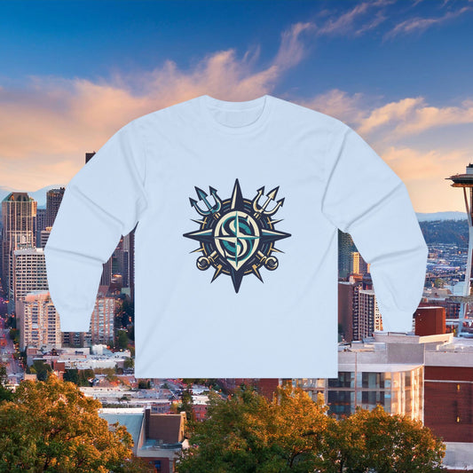 Seattle Baseball Crest Long Sleeve Tee