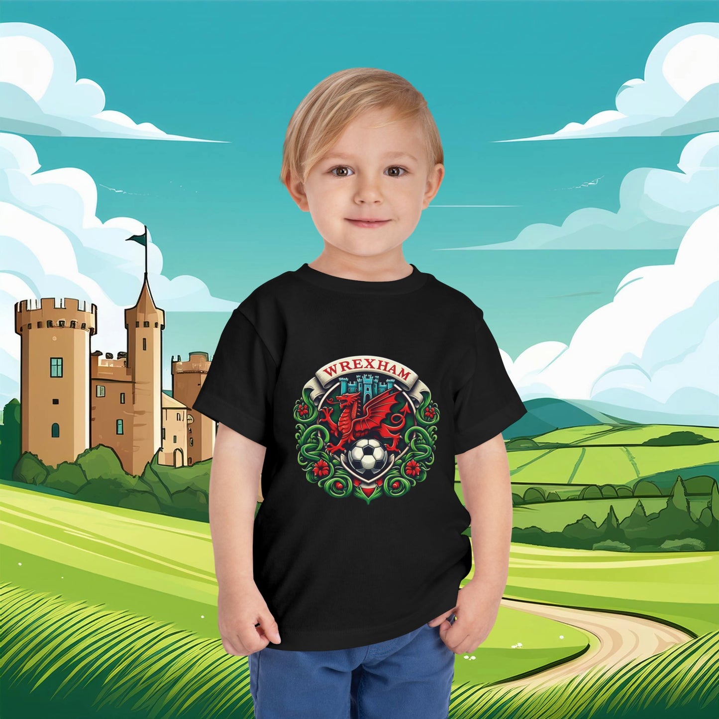 Wrexham Crest Toddler Tee