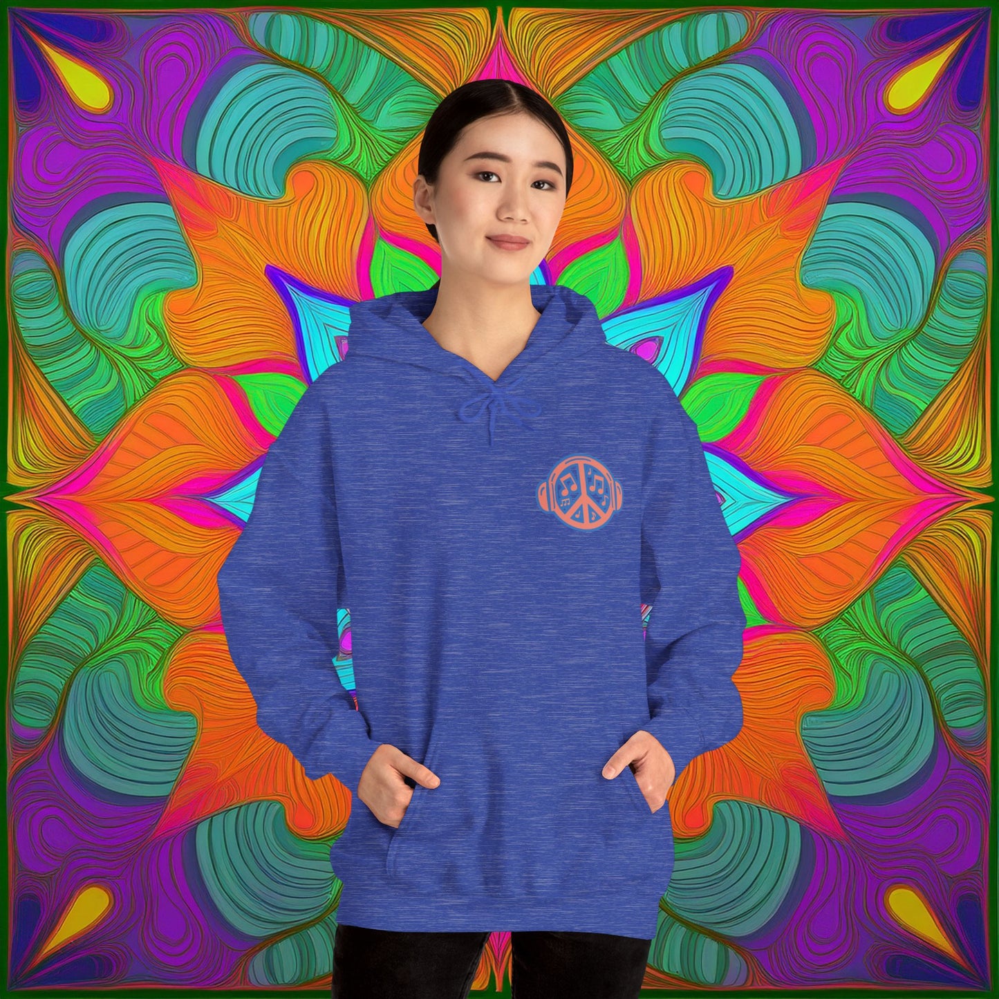 "Beats Not Bombs" Peace Hoodie