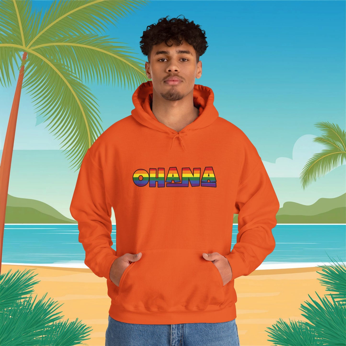 Rainbow Ohana Hoodie