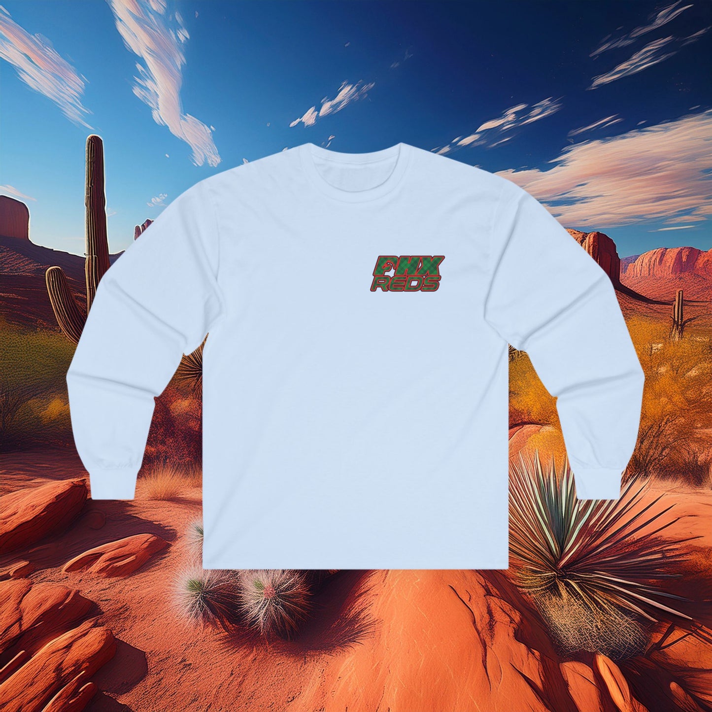 PHX Reds "Ho, Ho, Ho" Long Sleeve Tee