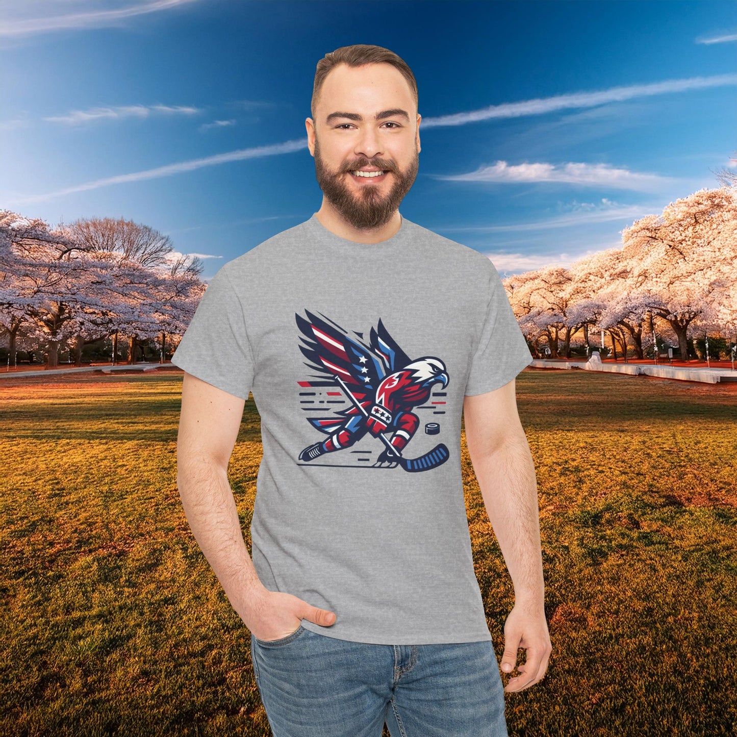 Washington Hockey Eagle Tee
