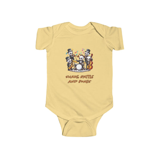 Shake, Rattle and Bones Infant Bodysuit