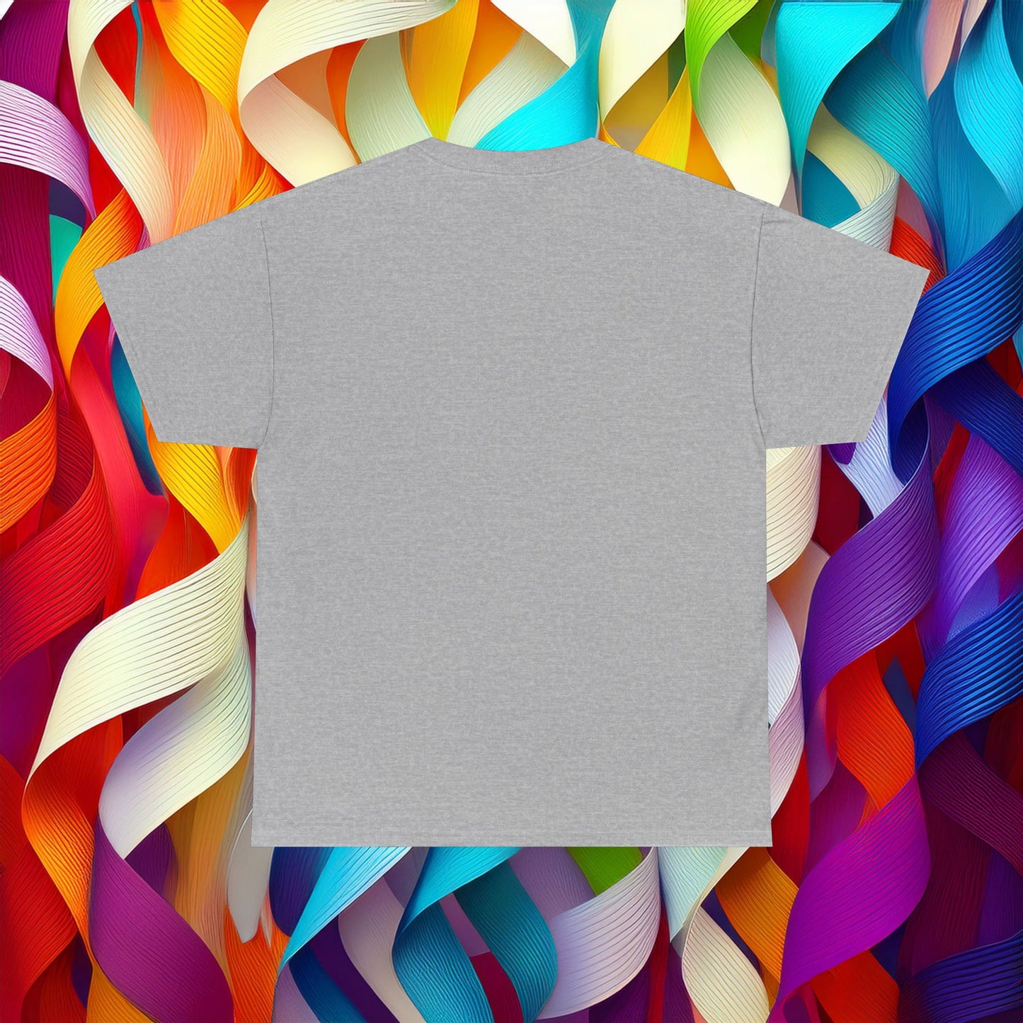 Rainbow Heart Unisex Tee