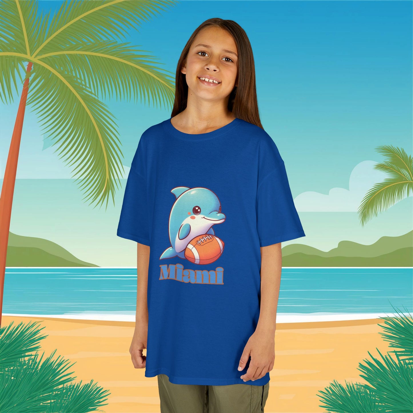 Miami Baby Dolphin Kids Tee