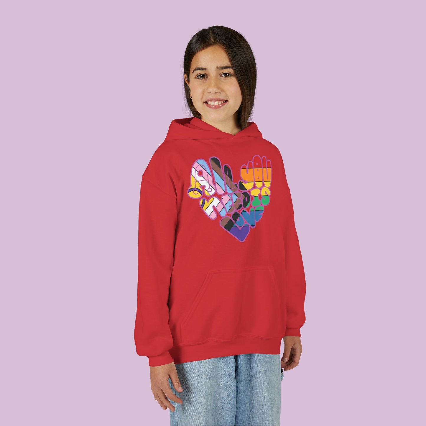All You Need Is Love Youth Hoodie
