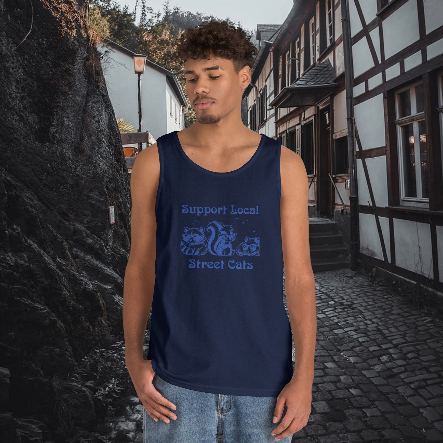 Support Local Street Cats Tank Top