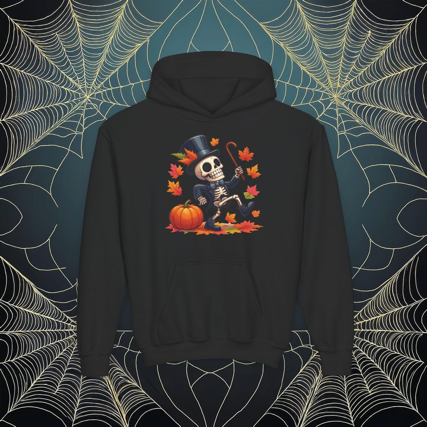 Snazzy Skeleton Youth Hoodie