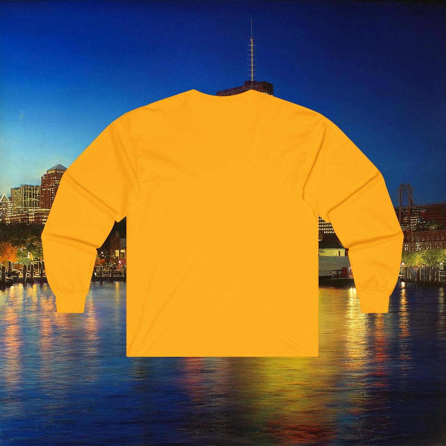 Boston Basketball Logo Long Sleeve Tee
