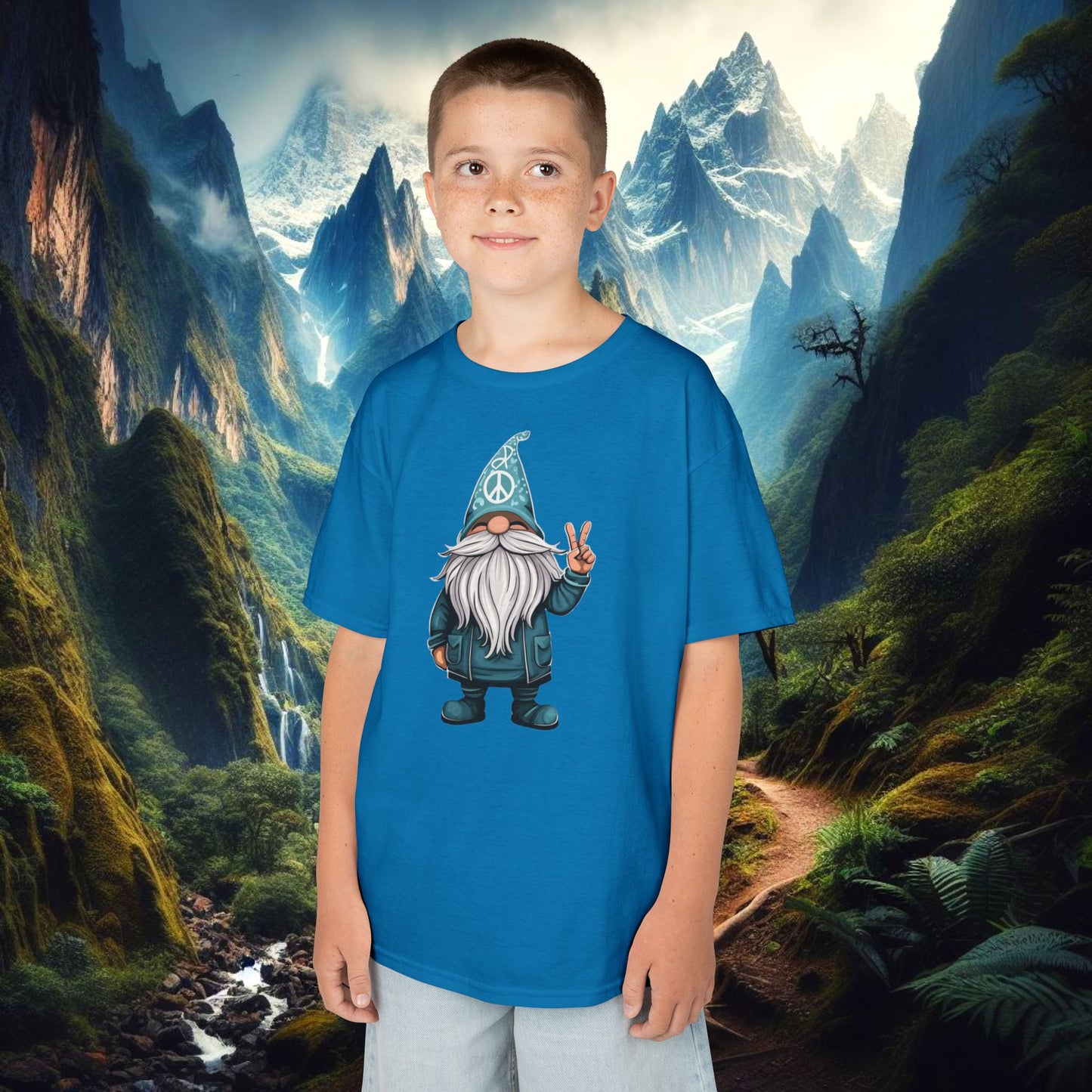 Peace Gnome Kids Tee