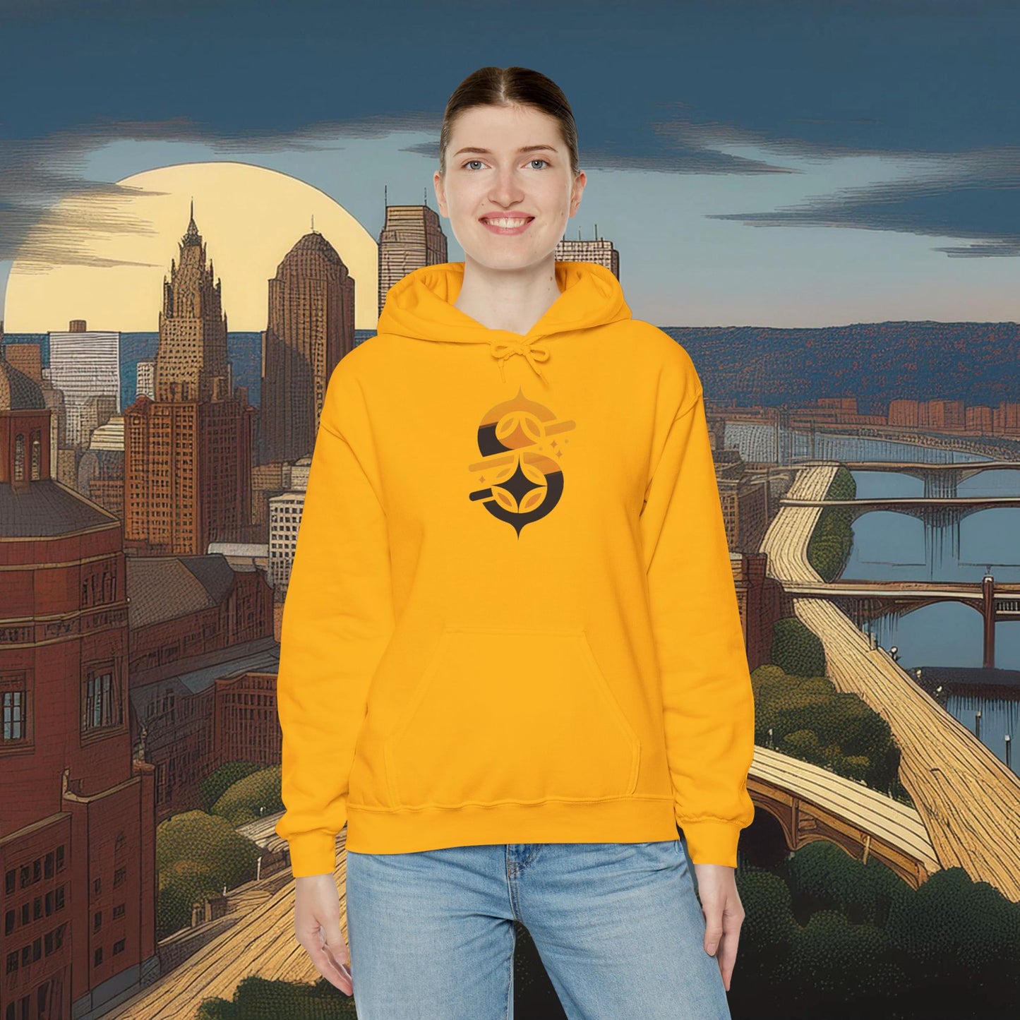 Pittsburgh Football Logo Hoodie