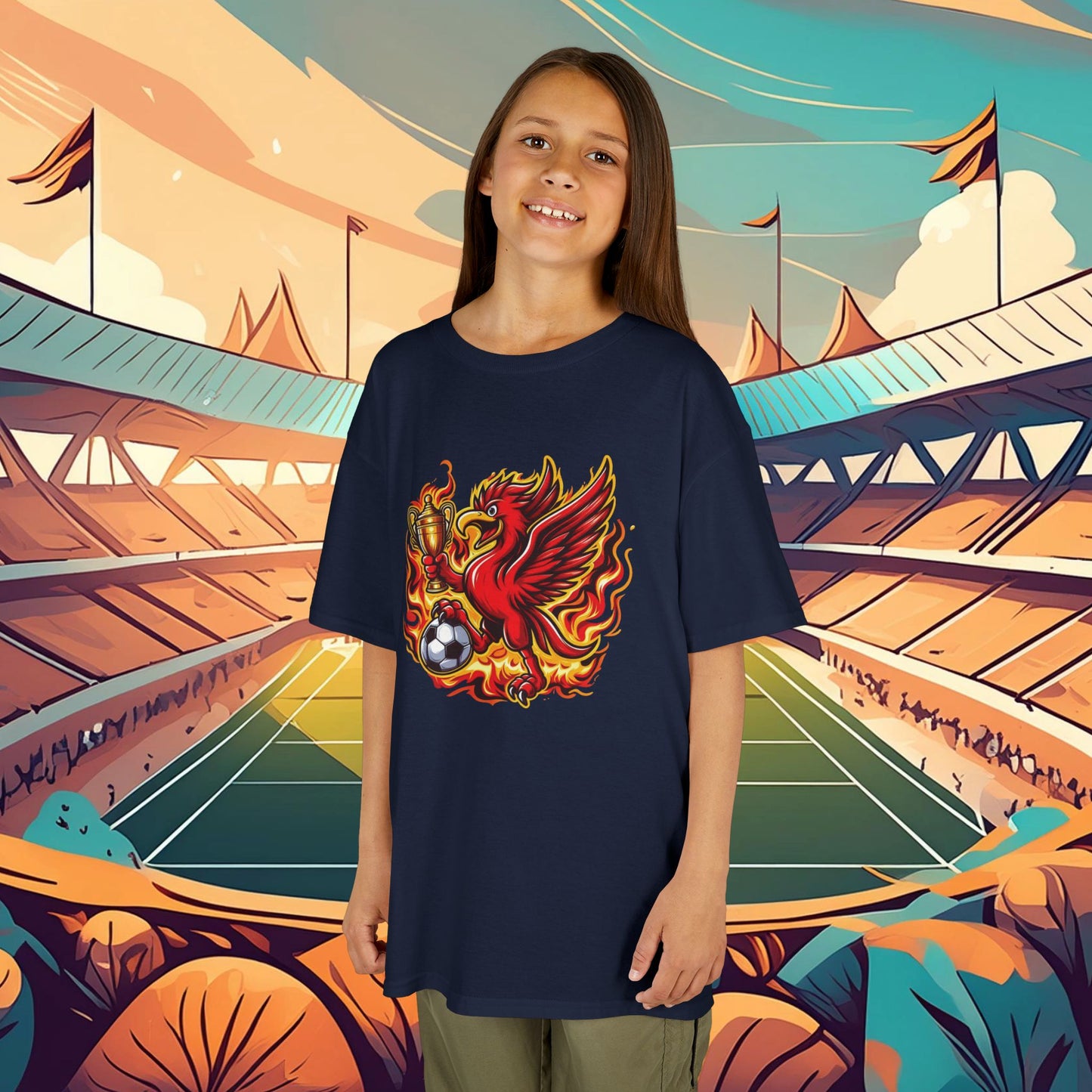 Liverpool Flames Kids Tee
