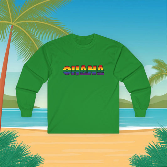 Rainbow Ohana Long Sleeve Tee