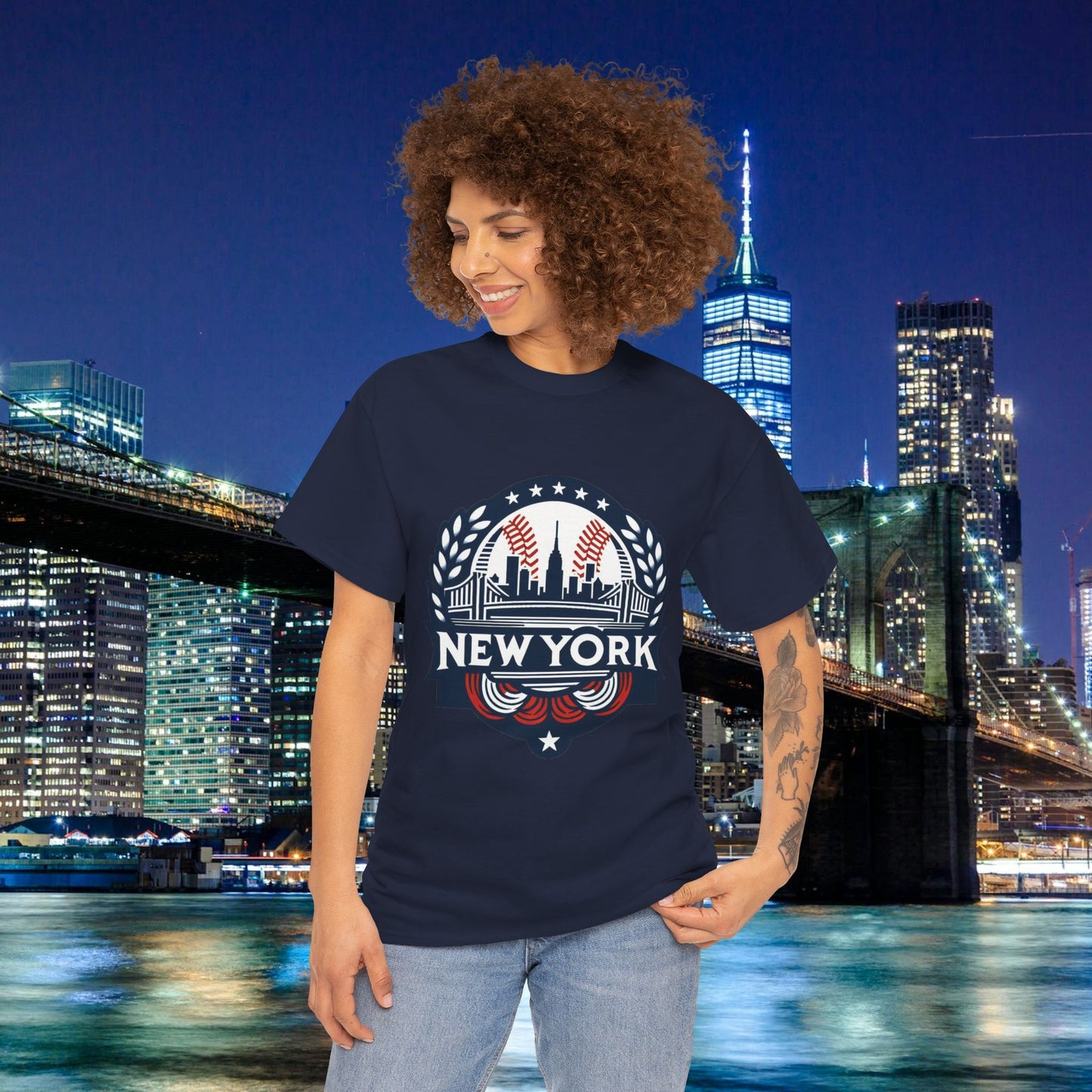 New York Bronx Baseball Tee