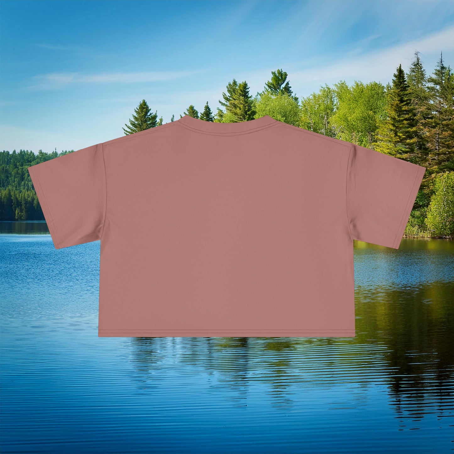 Timber Wolf Women's Crop Tee