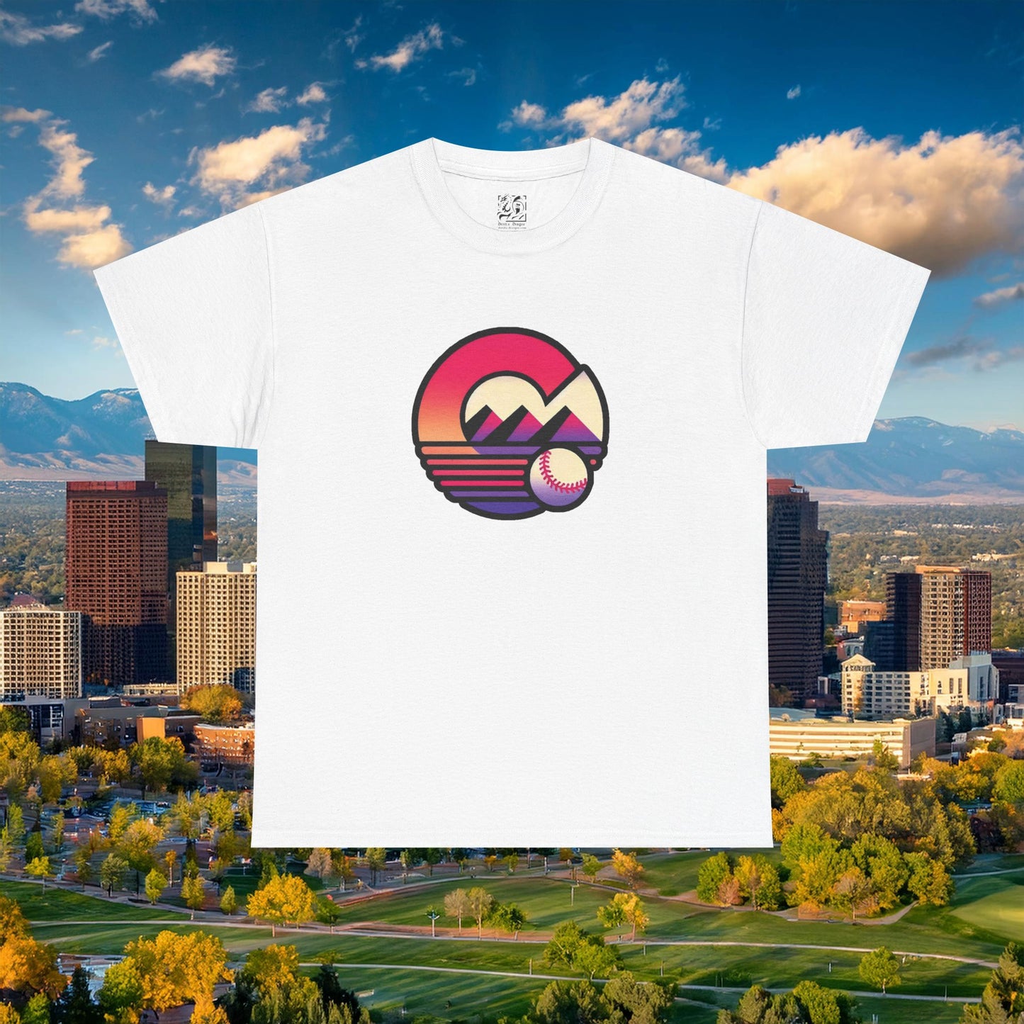 Retro Colorado Baseball Tee