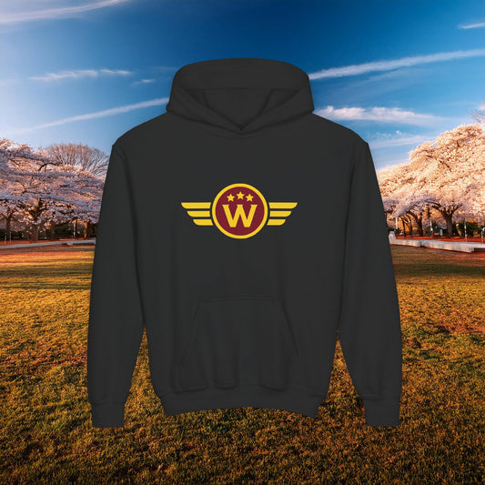 Washington DC Football Logo Youth Hoodie