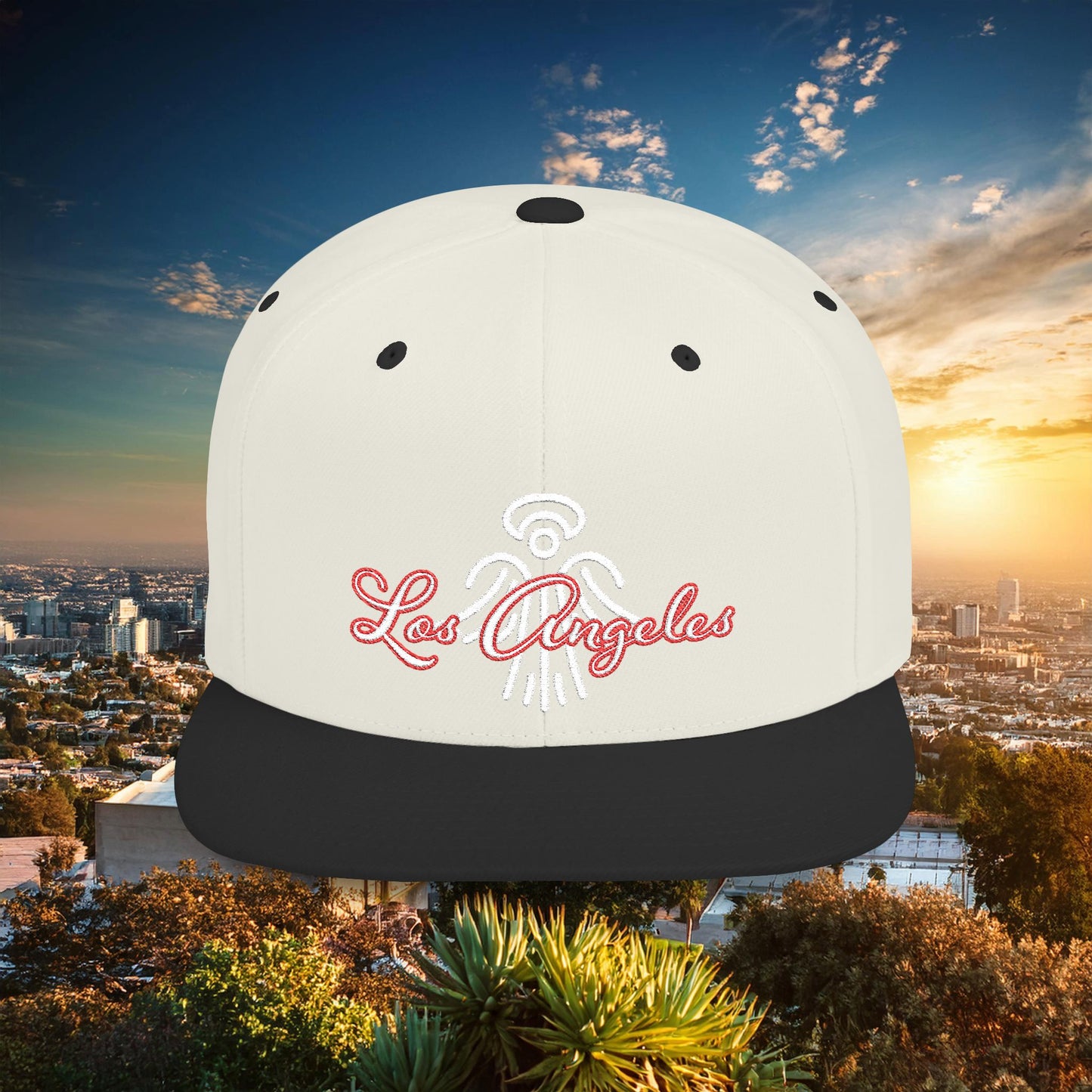 LA Angel Flat Bill Snapback