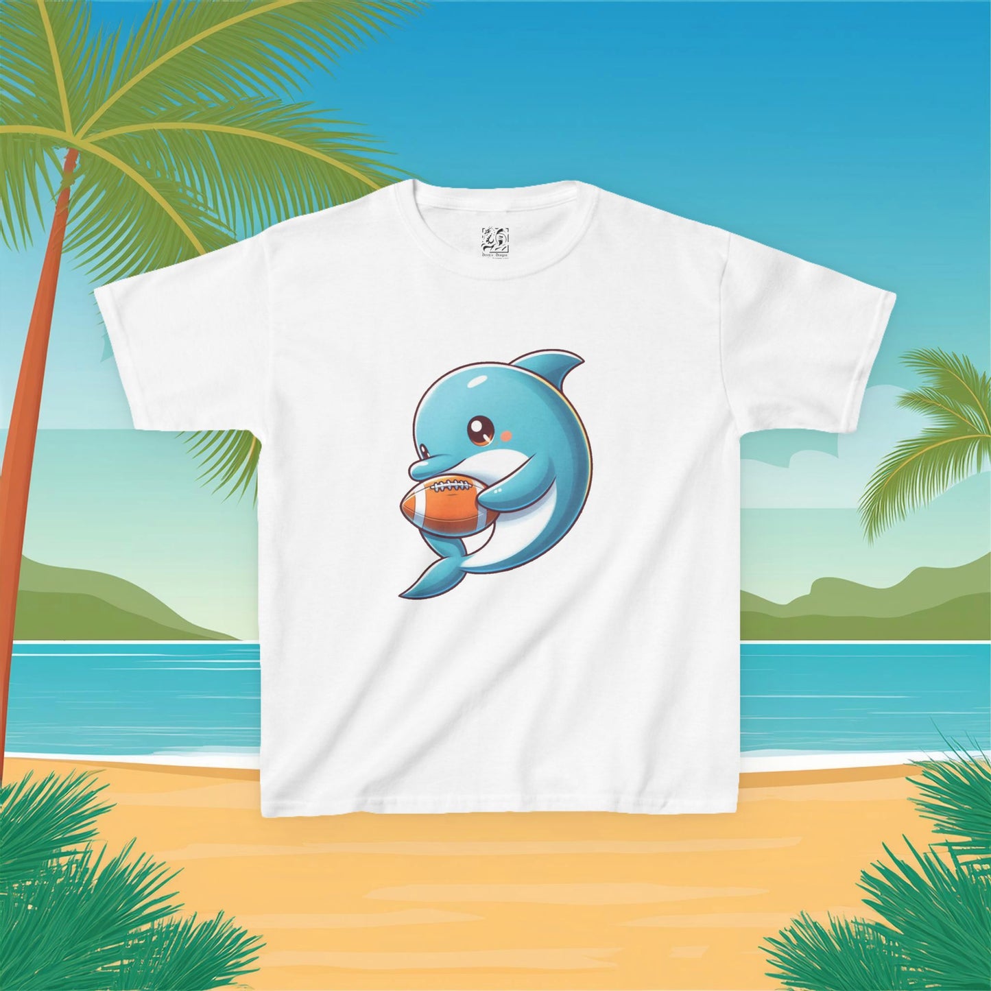 Miami Little Dolphin Kids Tee