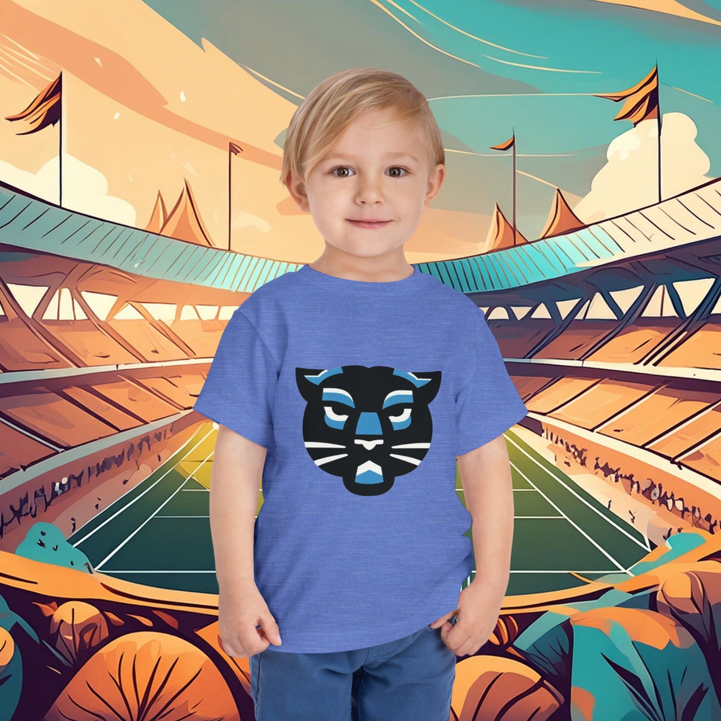 Panther Logo Toddler Tee