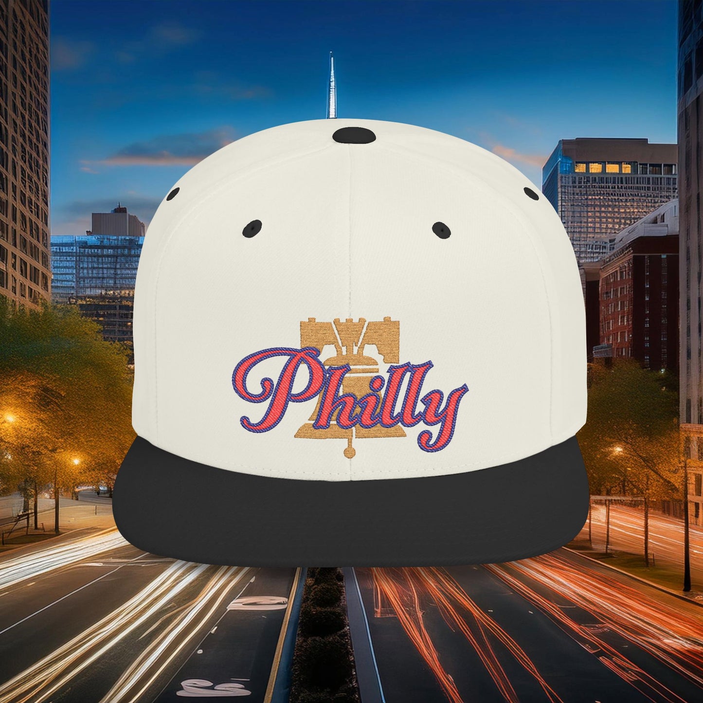 Philly Liberty Bell Flat Bill Snapback
