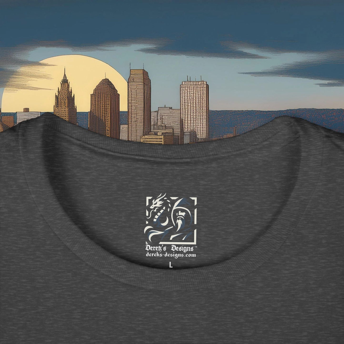 Pittsburgh Football Crest Women's Softstyle Tee