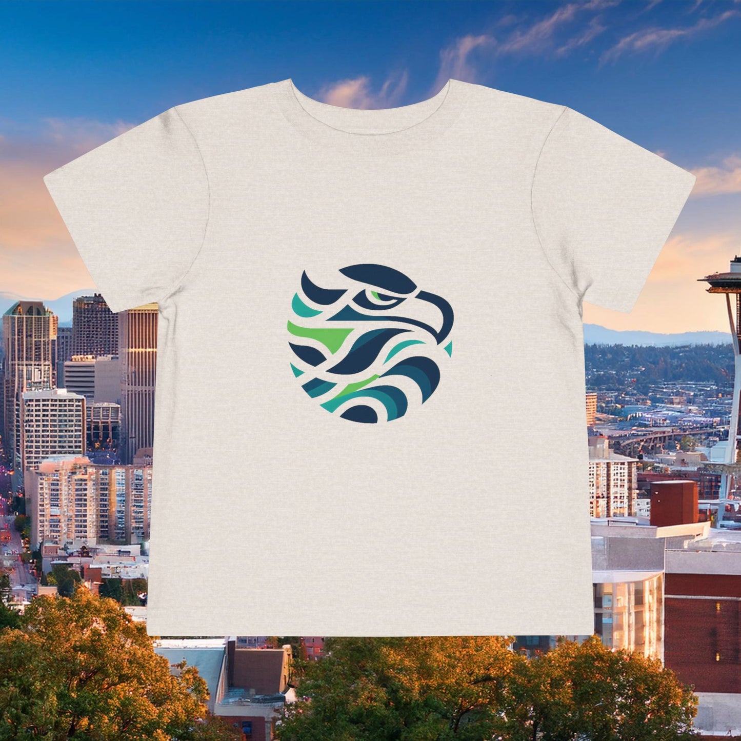 Seattle Football Logo Toddler Tee