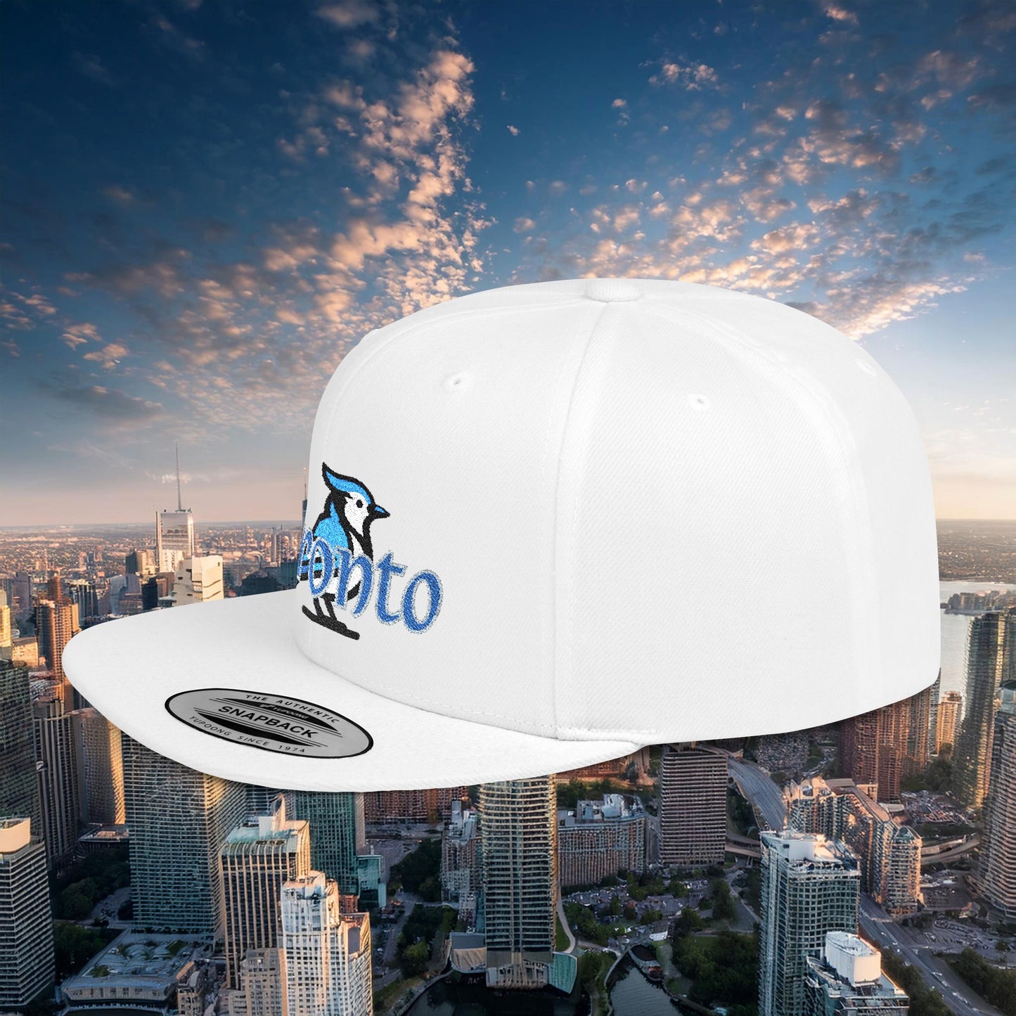 Toronto Jays Flat Bill Snapback