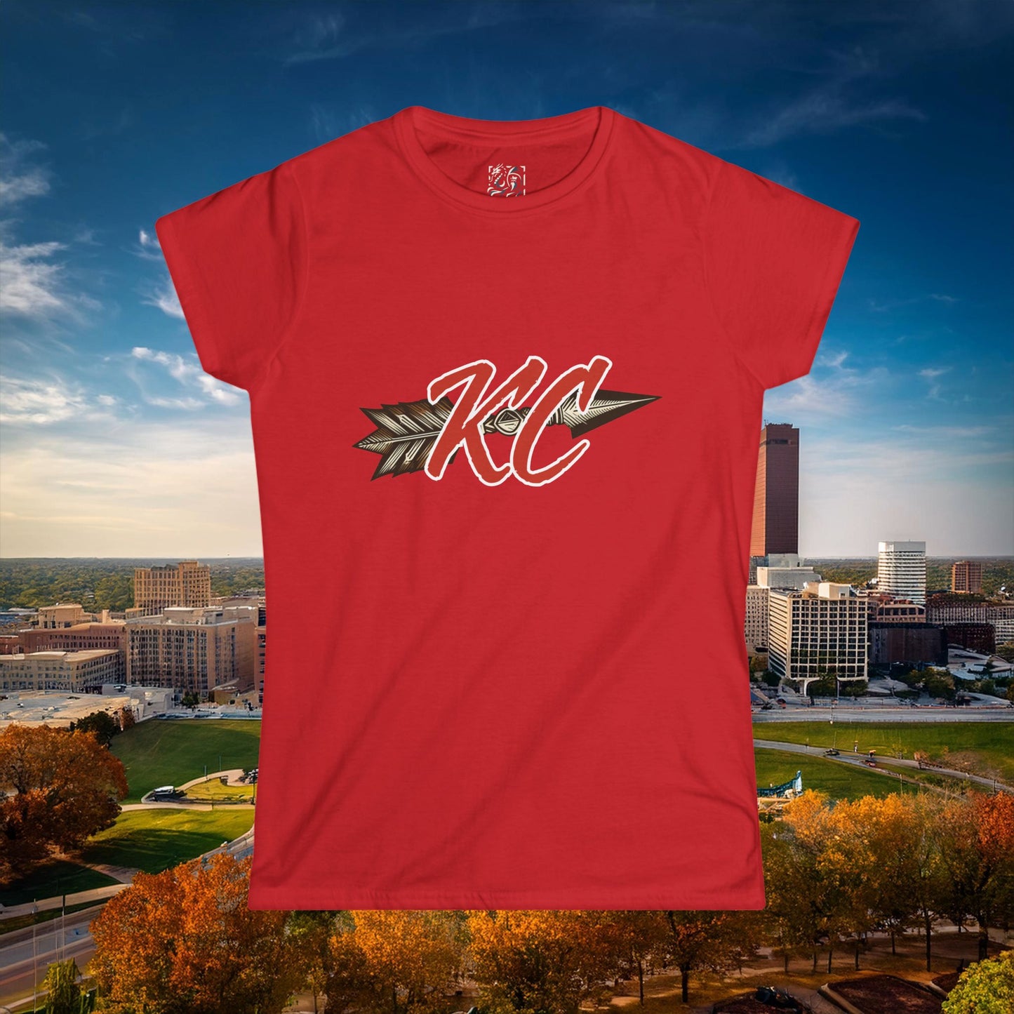 Kansas City KC Women's Softstyle Tee