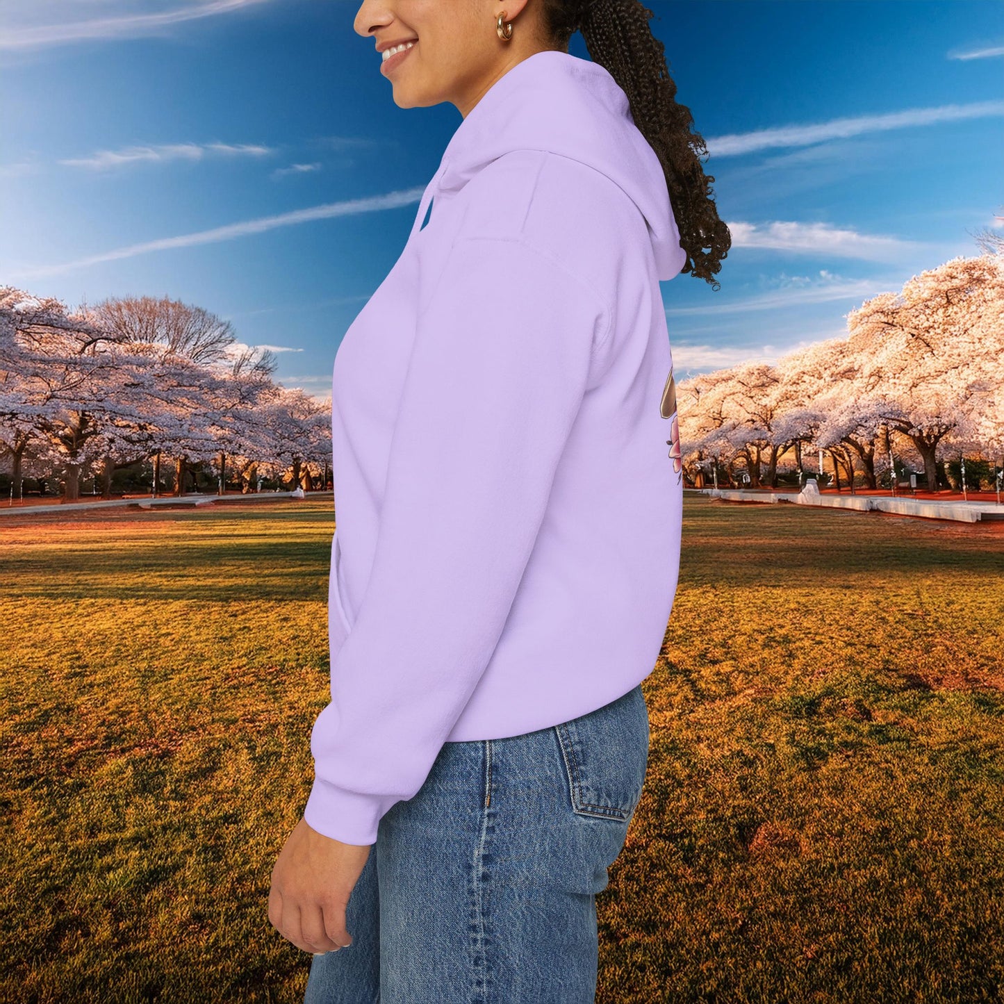 Washington Baseball Cherry Blossom Hoodie