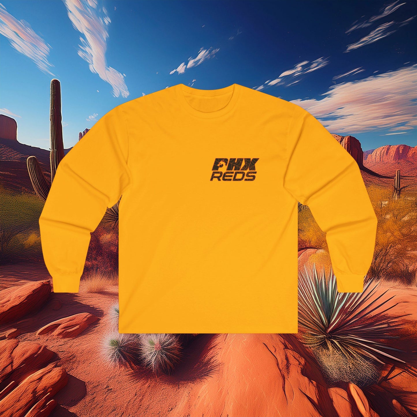 PHX Reds Jack O'Lantern Long Sleeve Tee