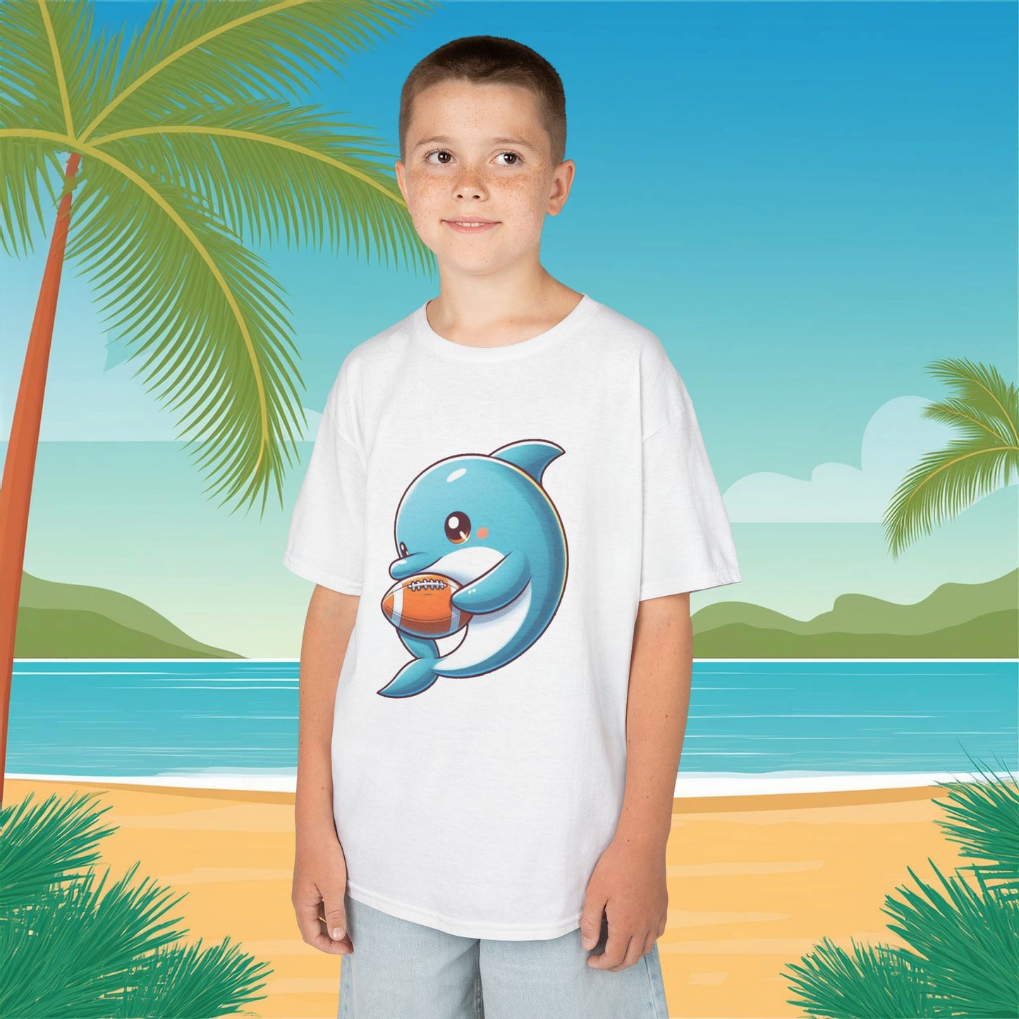 Miami Little Dolphin Kids Tee