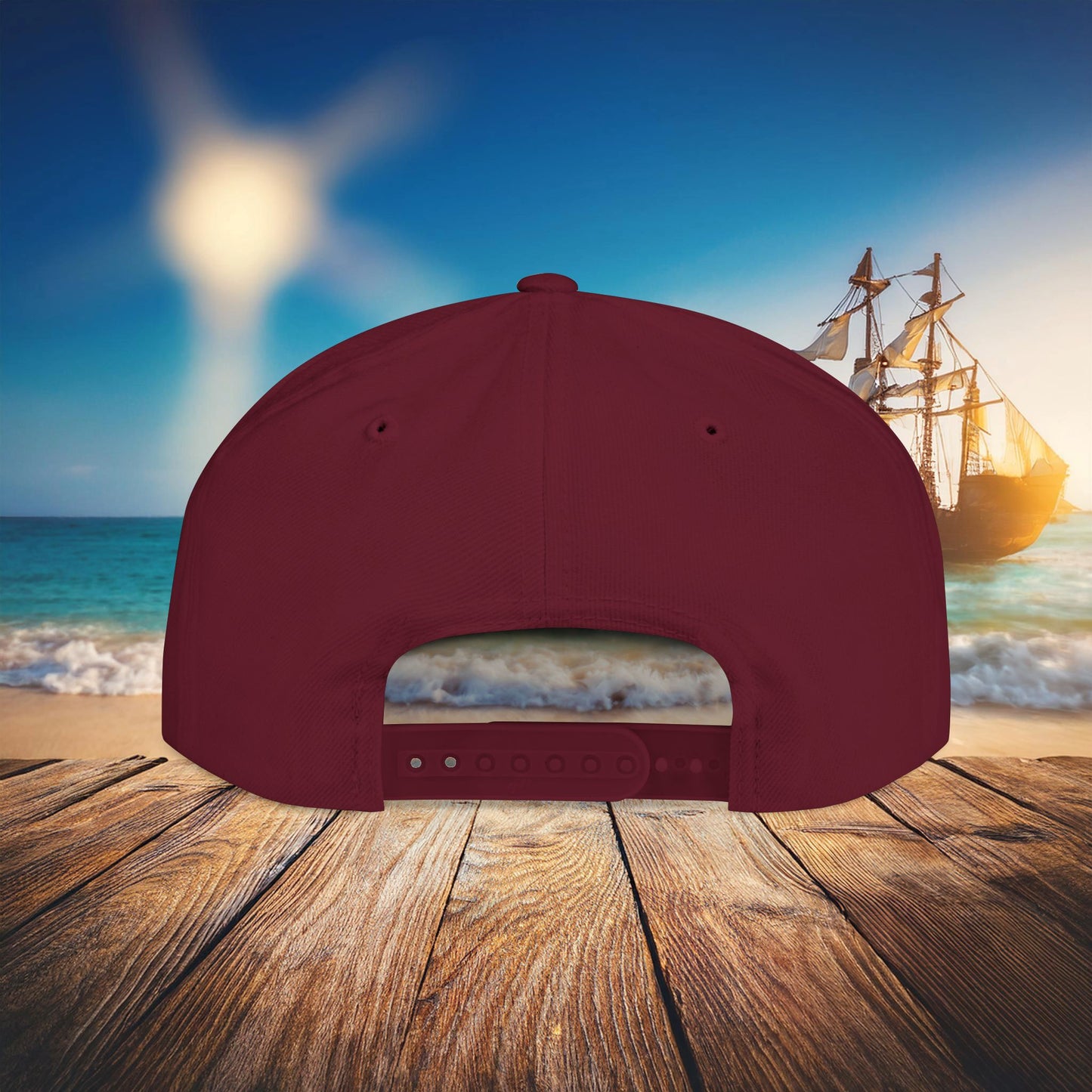 Jolly Roger Flat Bill Snapback