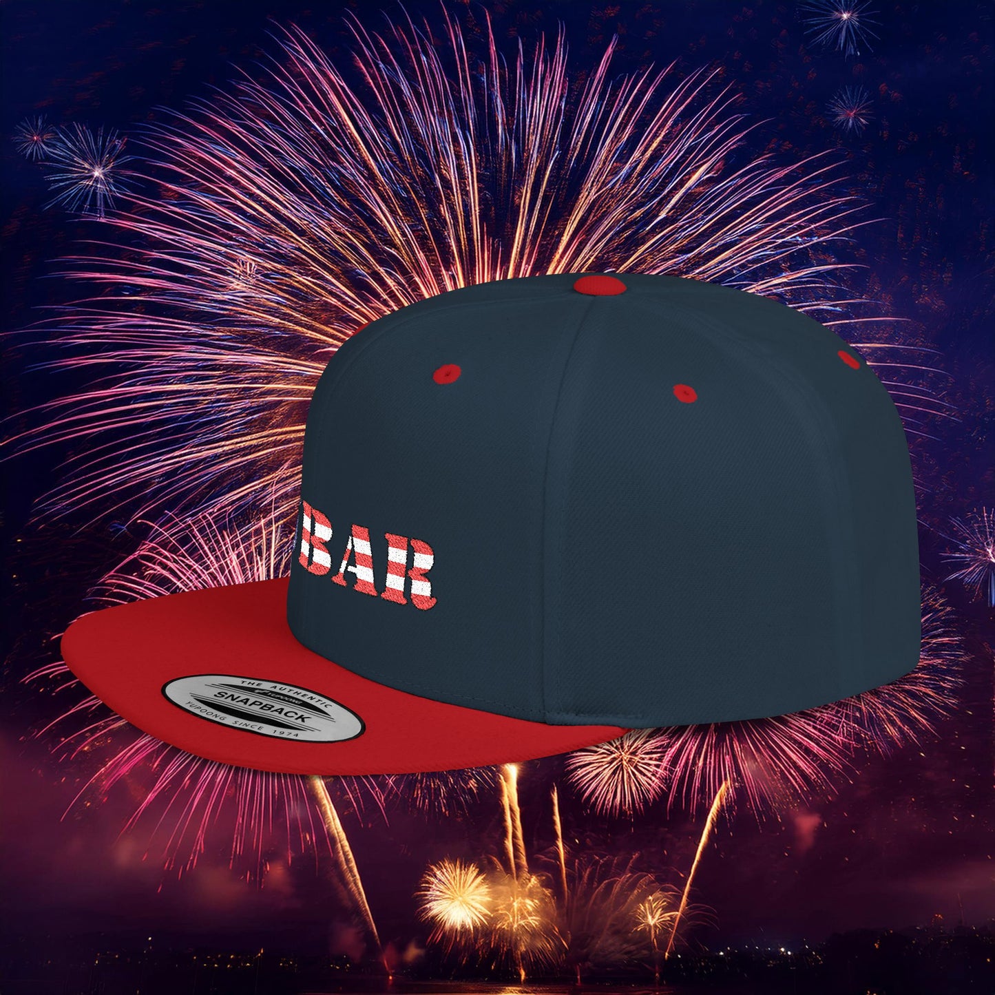 USA FUBAR Flat Bill Snapback